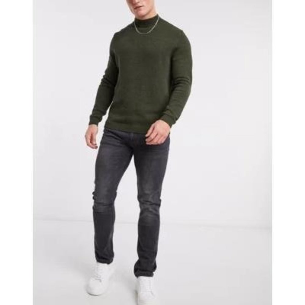 Voi hexton slim jeans in washed black 32x32